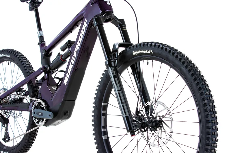 Nukeproof Megawatt Carbon Pro 2024 - Purple with Eagle Powertrain-10